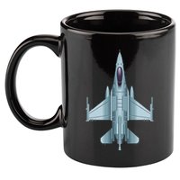 US Jet Fighter Jet Plane Pilot Gift 11oz C Handle Ceramic Mug