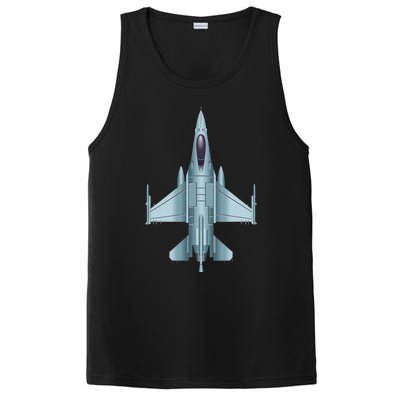 US Jet Fighter Jet Plane Pilot Gift PosiCharge Competitor Tank