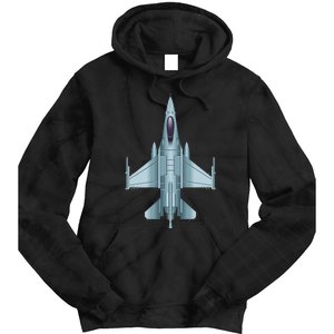 US Jet Fighter Jet Plane Pilot Gift Tie Dye Hoodie