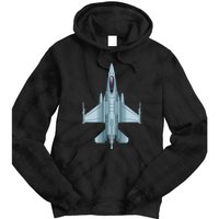 US Jet Fighter Jet Plane Pilot Gift Tie Dye Hoodie