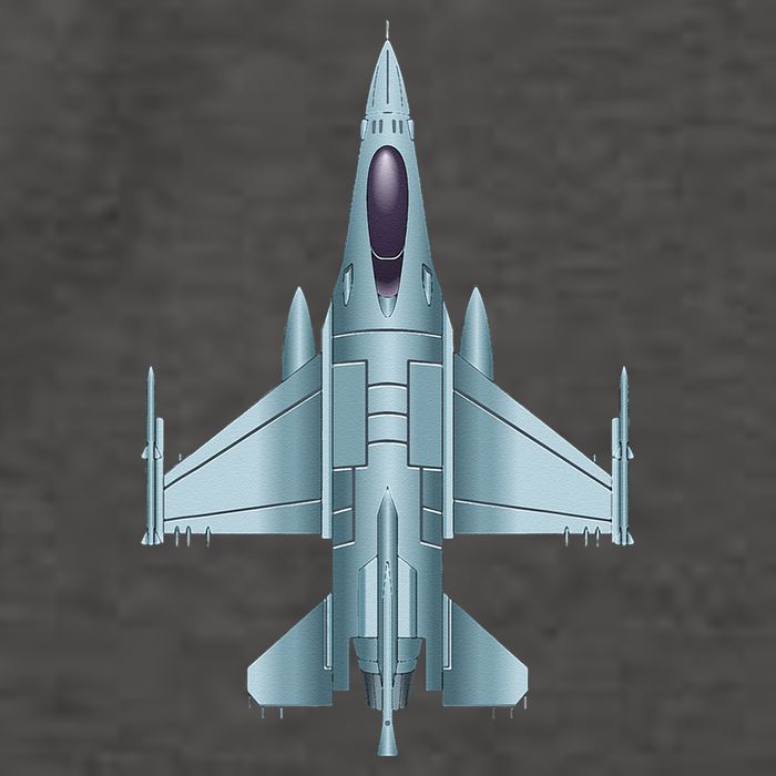 US Jet Fighter Jet Plane Pilot Gift Vector Backpack