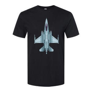 US Jet Fighter Jet Plane Pilot Gift Softstyle CVC T-Shirt