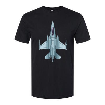 US Jet Fighter Jet Plane Pilot Gift Softstyle® CVC T-Shirt