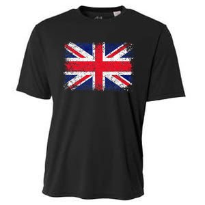 Union Jack Flag United Kingdom Great Britain England Cooling Performance Crew T-Shirt