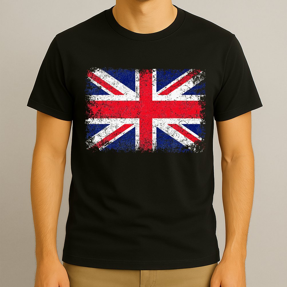 Union Jack Flag United Kingdom Great Britain England T-Shirt