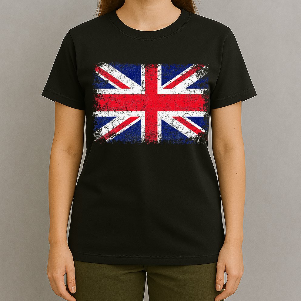 Union Jack Flag United Kingdom Great Britain England T-Shirt