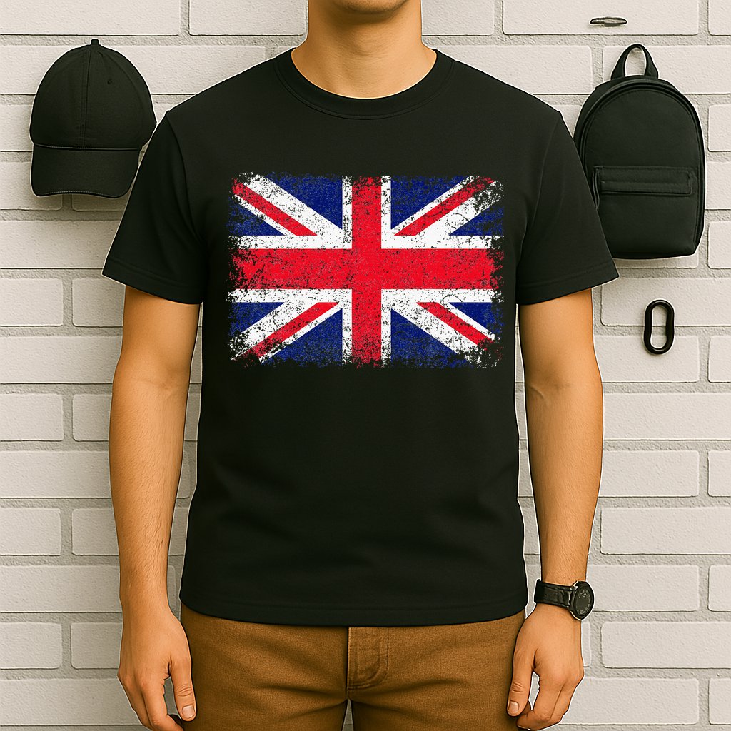 Union Jack Flag United Kingdom Great Britain England T-Shirt