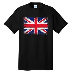 Union Jack Flag United Kingdom Great Britain England Tall T-Shirt