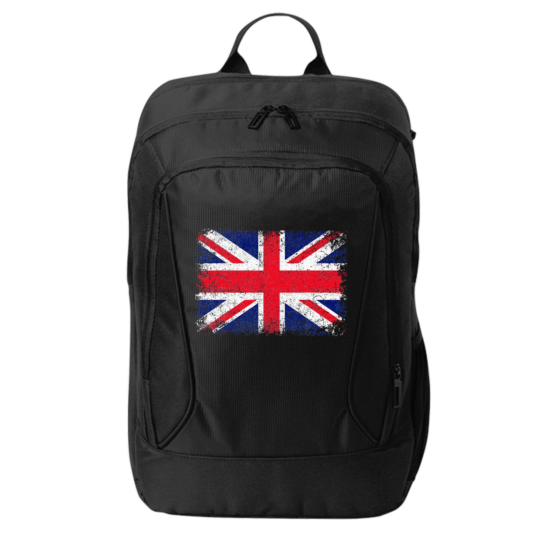 Union Jack Flag United Kingdom Great Britain England City Backpack
