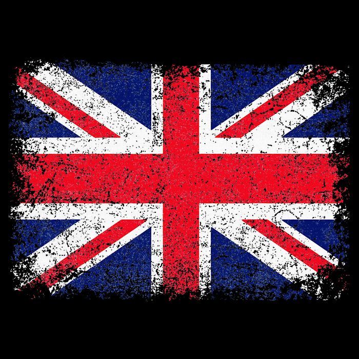 Union Jack Flag United Kingdom Great Britain England 16 in Basic Backpack