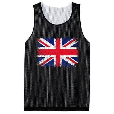 Union Jack Flag United Kingdom Great Britain England Mesh Reversible Basketball Jersey Tank
