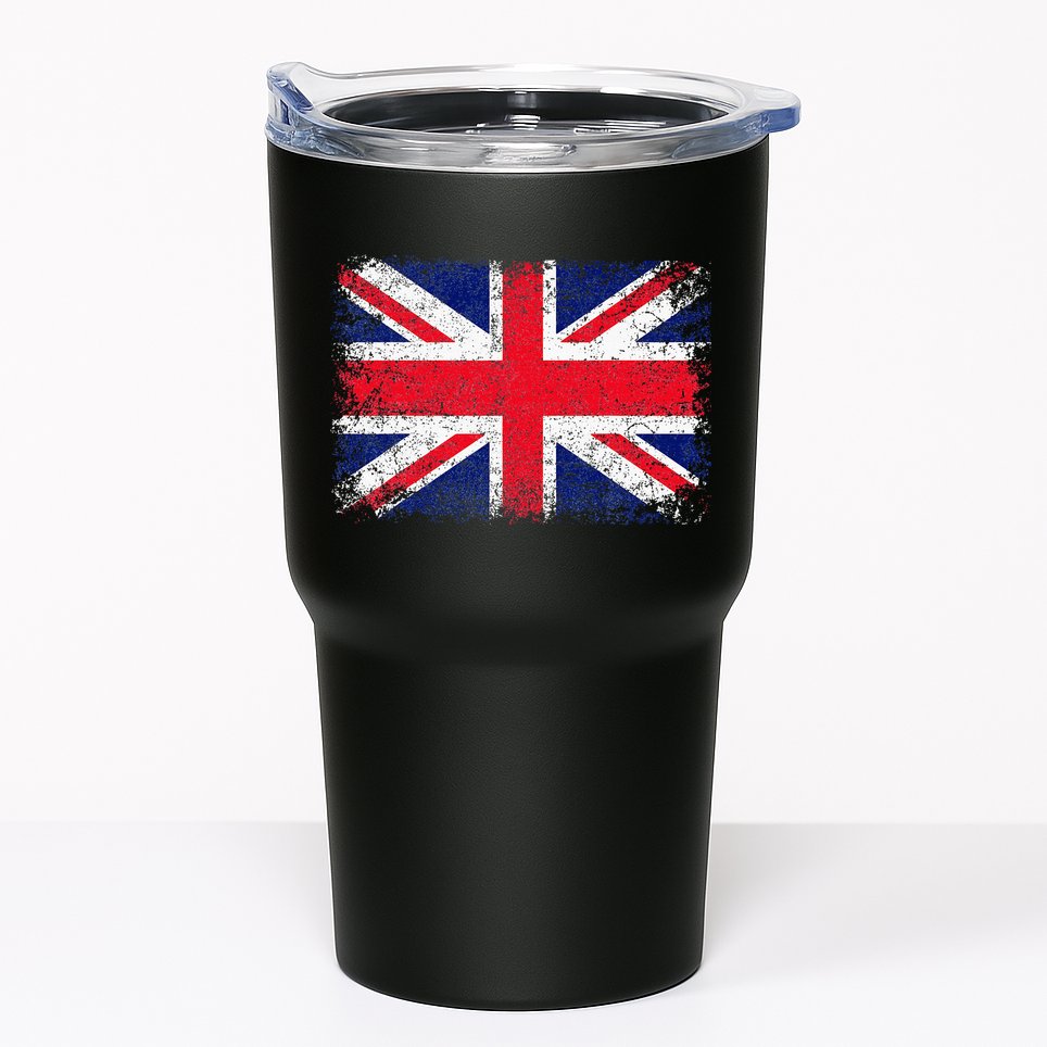Union Jack Flag United Kingdom Great Britain England Tumbler
