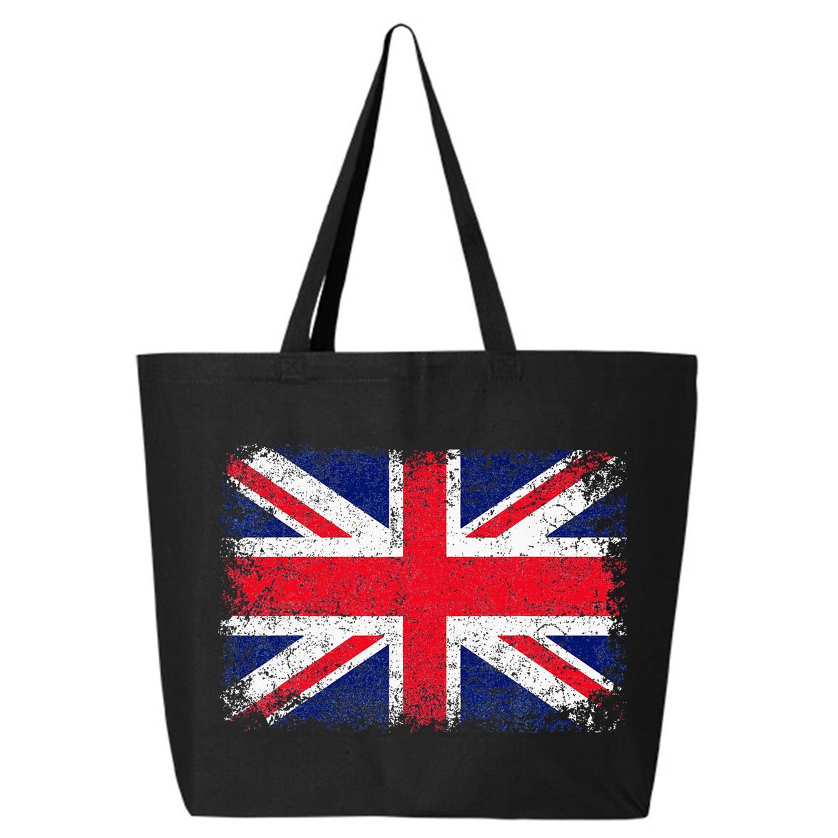 Union Jack Flag United Kingdom Great Britain England 25L Jumbo Tote