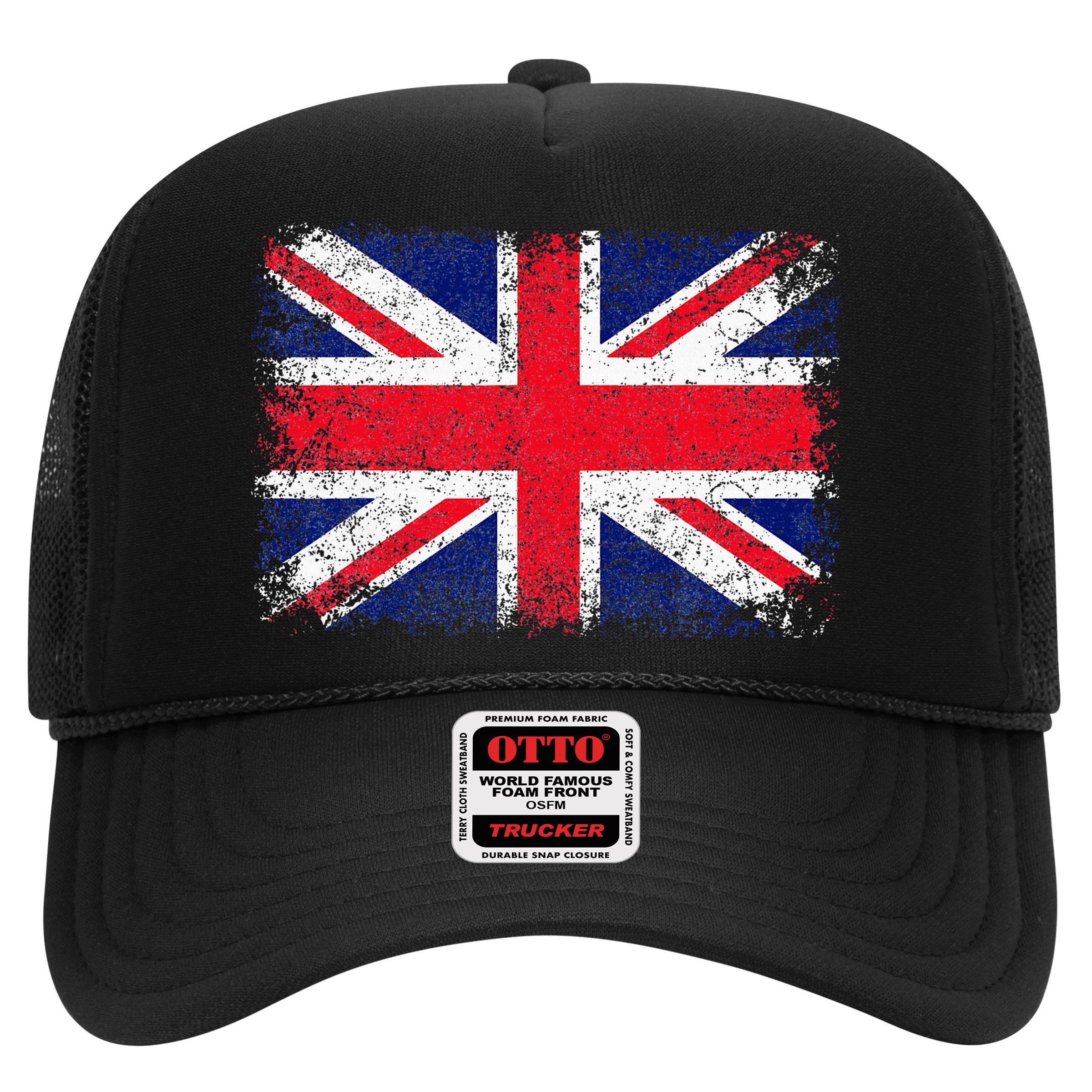 Union Jack Flag United Kingdom Great Britain England Hat