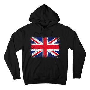 Union Jack Flag United Kingdom Great Britain England Tall Hoodie