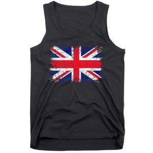 Union Jack Flag United Kingdom Great Britain England Tank Top