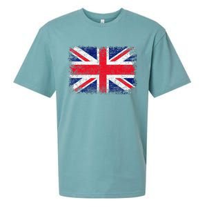 Union Jack Flag United Kingdom Great Britain England Sueded Cloud Jersey T-Shirt