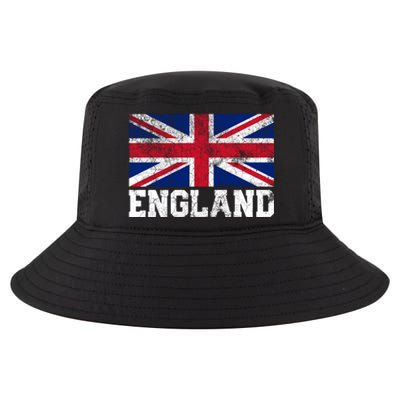 Union Jack Flag Uk England United Kingdom Roots Gift Cool Comfort Performance Bucket Hat