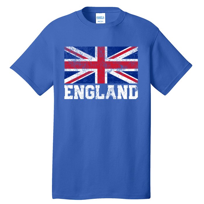 Union Jack Flag Uk England United Kingdom Roots Gift Tall T-Shirt