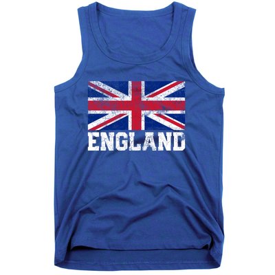 Union Jack Flag Uk England United Kingdom Roots Gift Tank Top