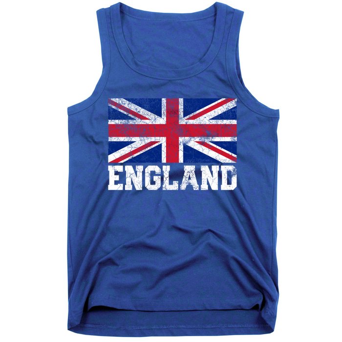 Union Jack Flag Uk England United Kingdom Roots Gift Tank Top