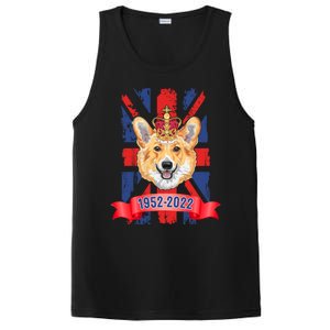 Union Jack Idea For And Corgi Lover For Platinum Jubilee Gift PosiCharge Competitor Tank