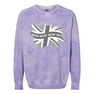 Union Jack Mother And Family Matching Clothes For Mum Gift Colorblast Crewneck Sweatshirt