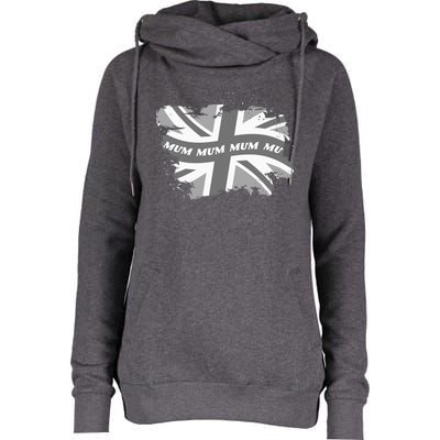 Union Jack Mother And Family Matching Clothes For Mum Gift Womens Funnel Neck Pullover Hood