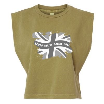 Union Jack Mother And Family Matching Clothes For Mum Gift Garment-Dyed Women's Muscle Tee