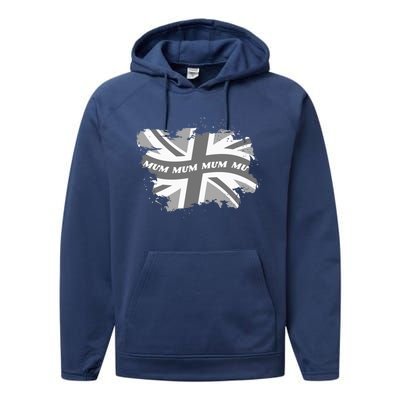 Union Jack Mother And Family Matching Clothes For Mum Gift Performance Fleece Hoodie