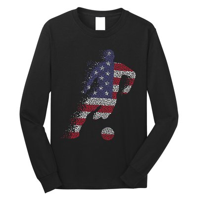 USA Jersey Soccer Long Sleeve Shirt