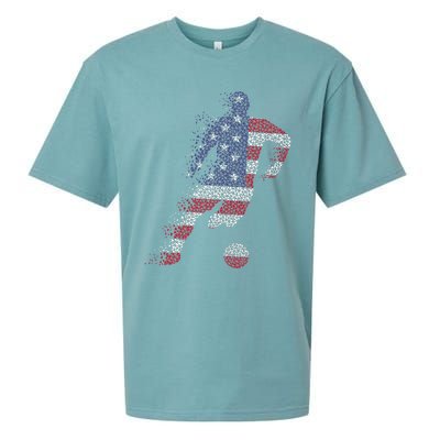 USA Jersey Soccer Sueded Cloud Jersey T-Shirt