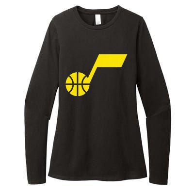 Utah Jazz Womens CVC Long Sleeve Shirt