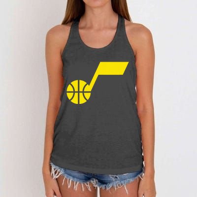 Utah Jazz Women's Knotted Racerback Tank