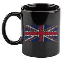 Union Jack With City Called Word Art Gift 11oz C Handle Ceramic Mug