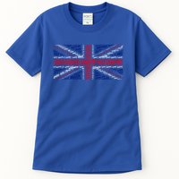 Union Jack With City Called Word Art Gift Tall T-Shirt