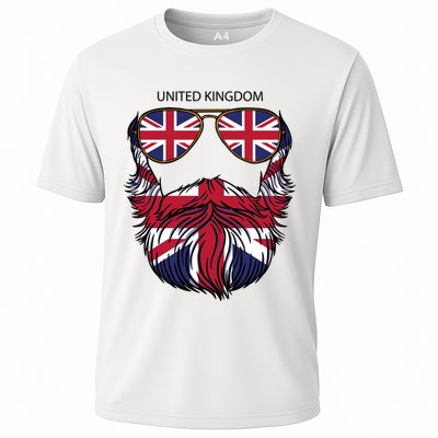 United Kingdom Beard Flag Performance Shirt