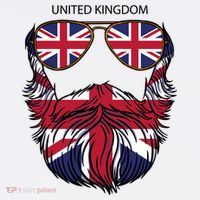 United Kingdom Beard Flag Mug