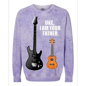 Uke I Am Your Father Colorblast Crewneck Sweatshirt