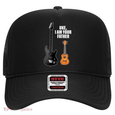 Uke I Am Your Father High Crown Mesh Back Trucker Hat