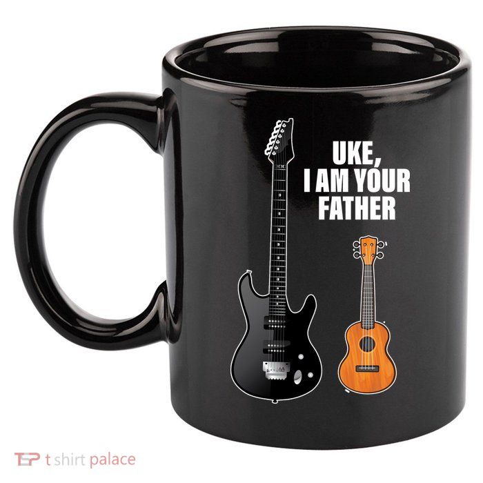 Uke I Am Your Father 11oz C Handle Ceramic Mug