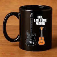 Uke I Am Your Father 11oz C Handle Ceramic Mug