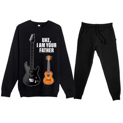 Uke I Am Your Father Premium Crewneck Sweatsuit Set