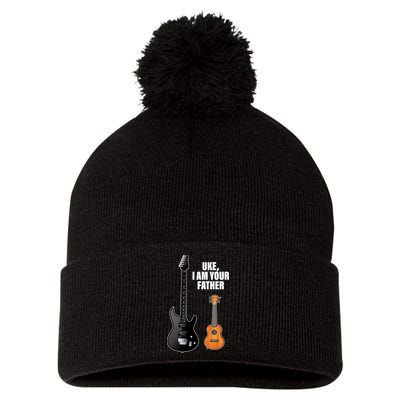 Uke I Am Your Father Pom Pom 12in Knit Beanie