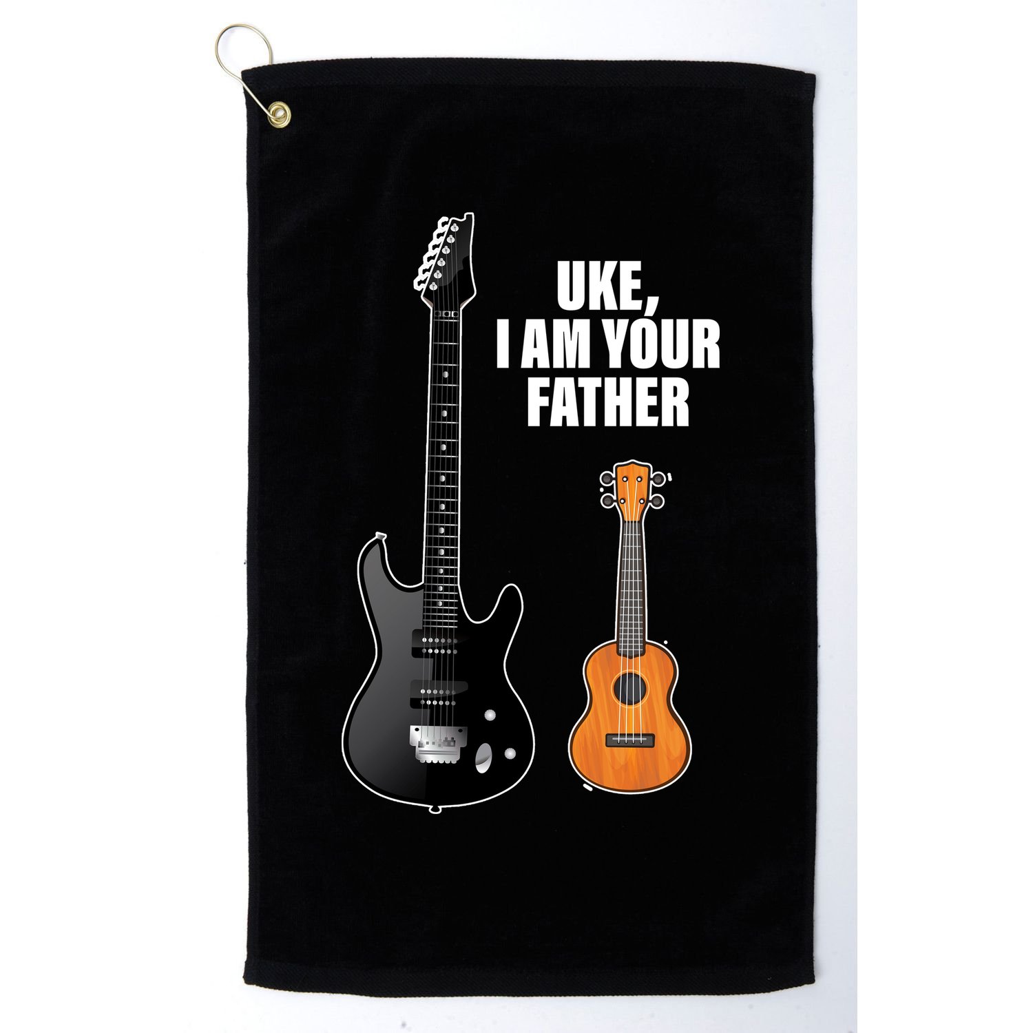 Uke I Am Your Father Golf Towel