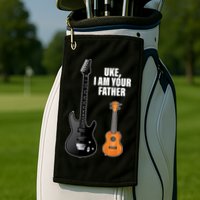 Uke I Am Your Father Golf Towel