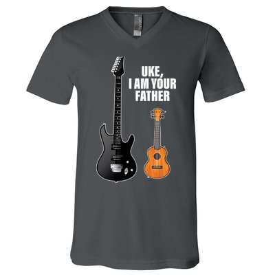 Uke I Am Your Father V-Neck T-Shirt