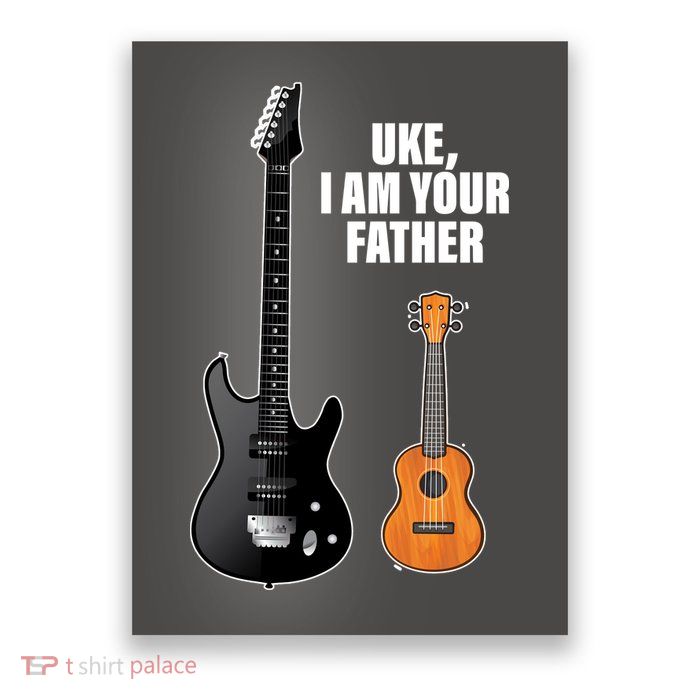 Uke I Am Your Father Poster