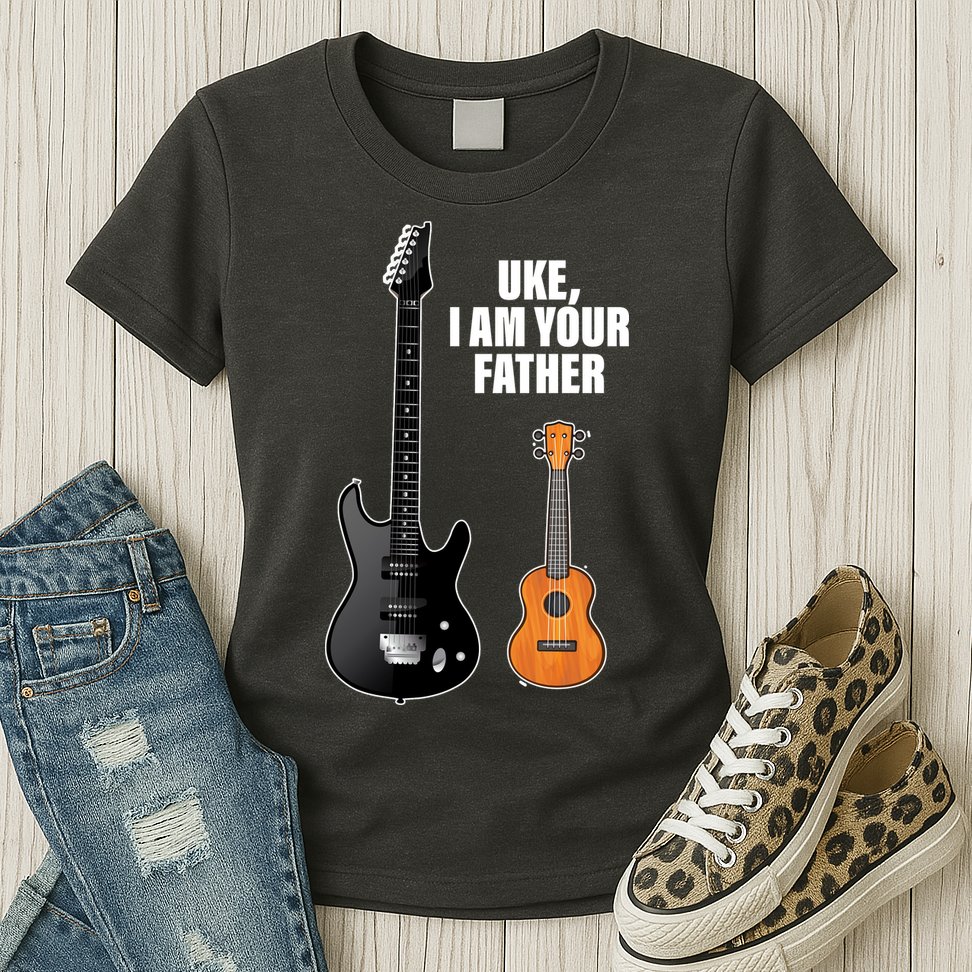Uke I Am Your Father Womens T-Shirt