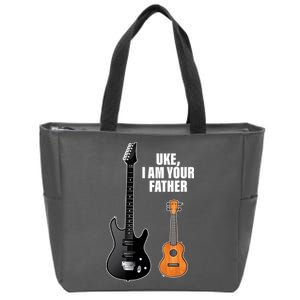 Uke I Am Your Father Zip Tote Bag